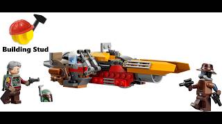 LEGO STAR WARS 75437 Cobb Vanth's Speeder speed build screenshot 3