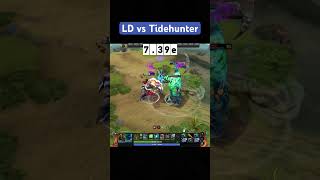 Lone Druid vs Tidehunter #lonedruiddota2 #dota2 #dota2shorts #dota2newpatch