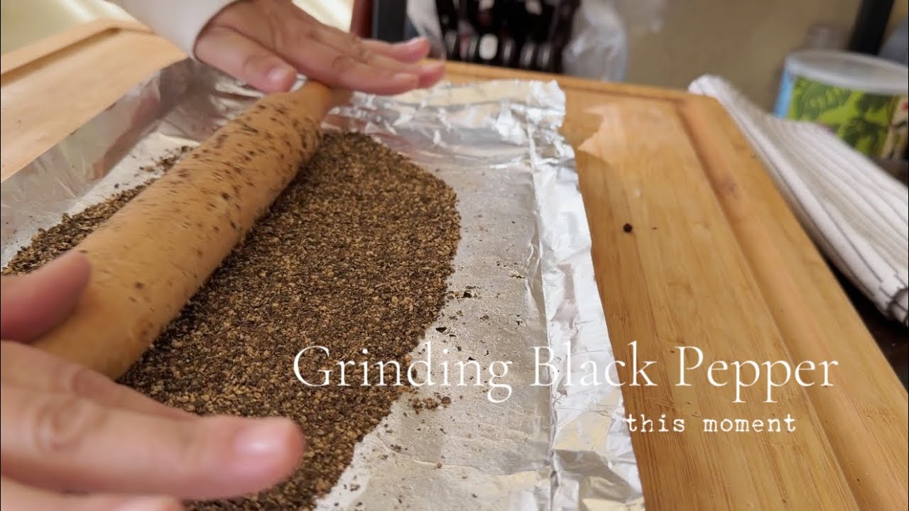 This Moment | Grinding Black Pepper - YouTube