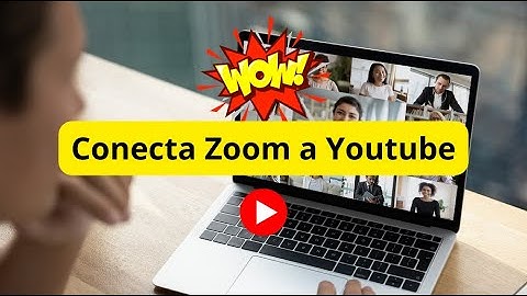 Conecta zoom a YouTube para una transmisión en VIVO 2025