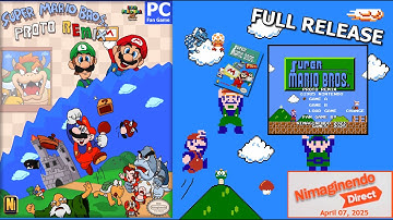 The full release - Super Mario Bros. Prototype Remix (40th Anniversary Special) - Nimaginendo Direct