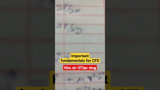 important fundamentals of CFD part 1 | viru sir concept library | GATE Aerospace coaching