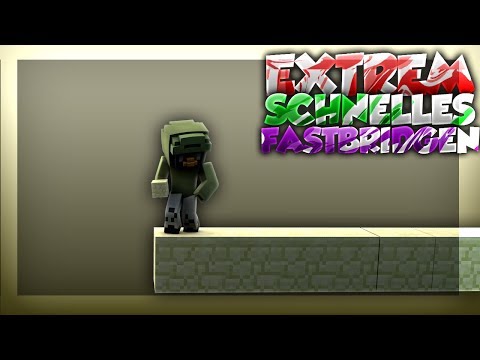 [BedWars] ⚡EXTREM schnelles FASTBRIDGEN!⚡
