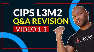 CIPS L3M2: Ethical procurement Revision Questions and Answers (1.1)