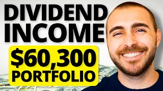 All My Dividend Income In 2023 | $60,300 PORTFOLIO 💰