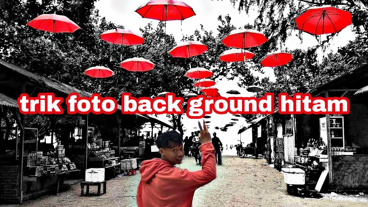 Tutorial edit foto background hitam menggunakan picsart YouTube