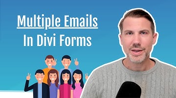 How To Add Multiple Email Addresses In A Divi Form
