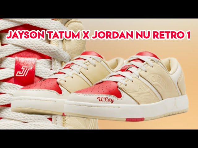 Jayson Tatum x Jordan Nu Retro 1: A Hometown Tribute