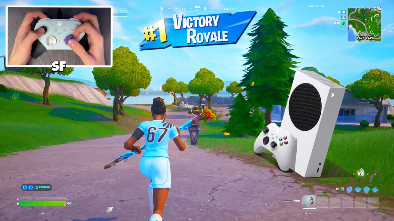 Xbox Series S Fortnite Reload Elite Controller Gameplay (4K 120FPS)