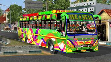 PRM FIVE STAR Realise private bus cabin view in bus simulator Indonesia 3.7.1