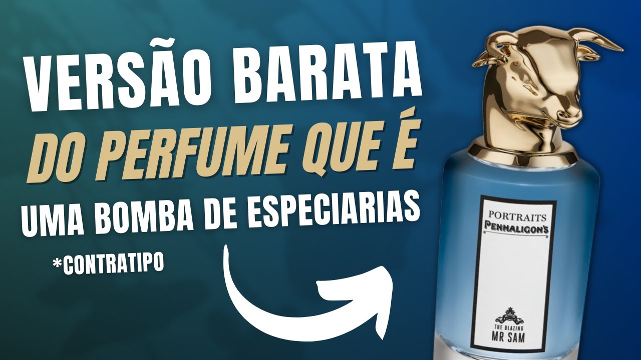 PERFUME THE BLAZING MR. SAM DA GTAQUES PARFUMS