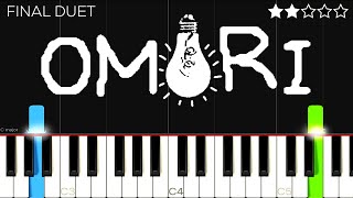 OMORI - Final Duet | EASY Piano Tutorial