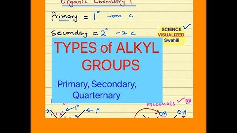3 Types of Alkyl Groups - Amines and Alcohols-thumb