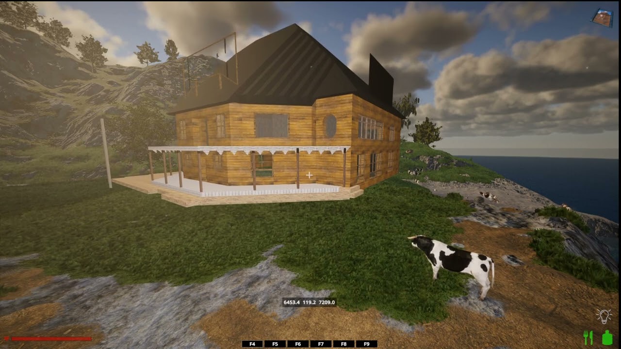 Rising World version 0.6.0.2  Blueprint error  with ground