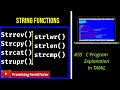 String Function in C Programming (tamil) / Types of String Function in C (tamil)/ C-String