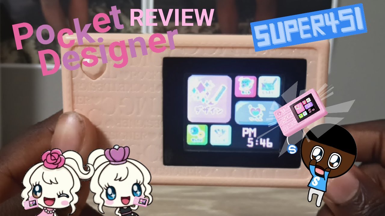 Tamagotchi Pocket Designer Review - YouTube