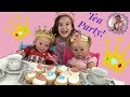 Reborn princess tea party for fun friday