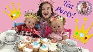 REBORN PRINCESS TEA PARTY! for Fun Friday!