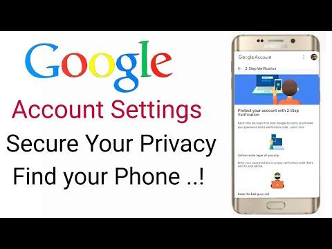 Google Account Settings || Manage your Google Account || Google Account Recovery || Google Settings