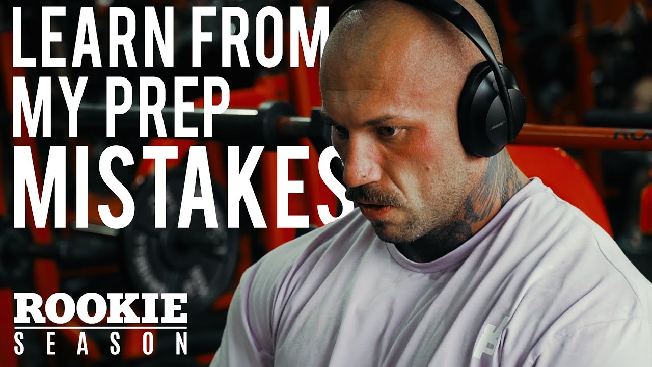 KUBA CIELEN // LEARN FROM MY PREP MISTAKES // PUSH DAY // ROOKIE SEASON