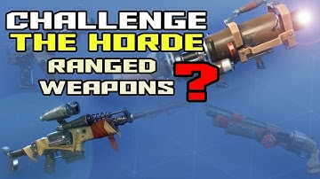 FortNite - What to bring for Challenge The Horde - Rarity - Element - Types