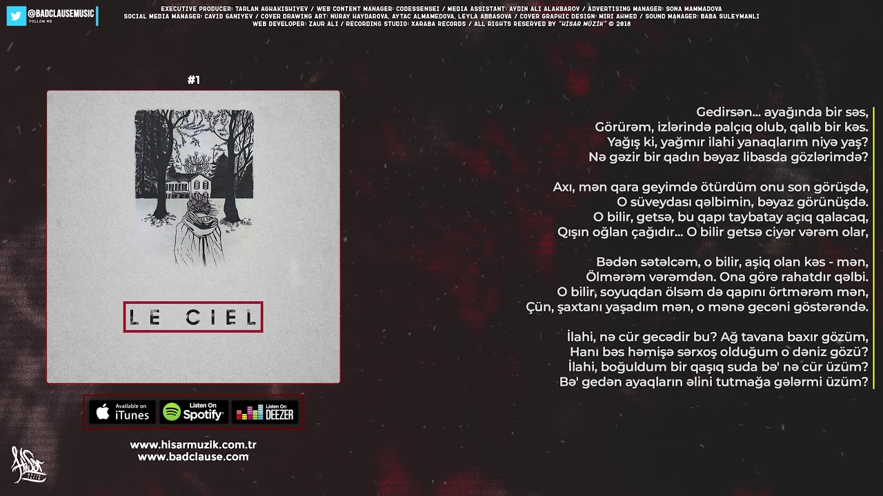 BadClause - Le Ciel (Official Audio) 