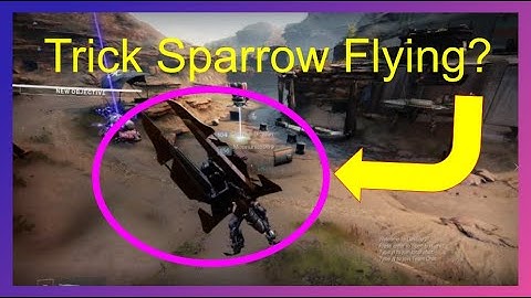 I found a new sparrow mechanic!!! Trick sparrow flying proof of concept! Destiny 2!