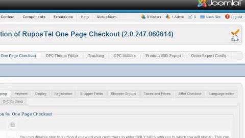 Zero Weight Free Shipping Virtuemart (RuposTel One Page Checkout)