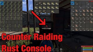 Solo Counter Raid On Rust Console