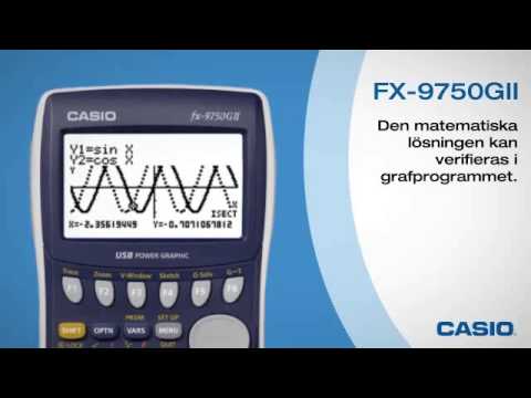 Casio FX- 9750GII - YouTube