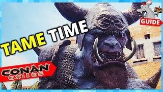 CONAN EXILES Frost Giant Tame! How to? Is It Worth It?