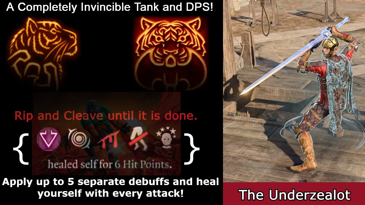 An Immortal Barbarian that can Tank, CC, DPS, and Heal! - The Underzealot - Baldur's Gate 3