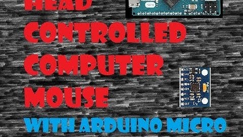 Head Controlled Computer Mouse
