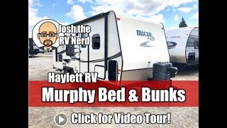 (Sold) 2016 Flagstaff 23LB Micro Lite Murphy Bed No Slide Bunkhouse Ultralite Travel Trailer
