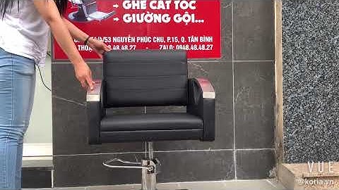 Ghế cắt tóc cao cấp cho salon nữ
