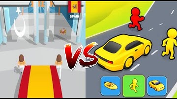 Flag maker Run VS Shape Shifter Runner Android iOS Mobile Gameplay Walkthrough #mobilegame