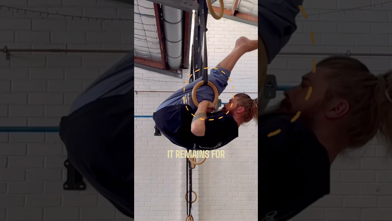 How to forward roll on the rings 