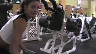 Intense Leg Training Routine With Fitness Model Diana Chaloux Lacerte
