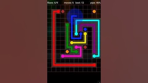 How To Solve Flow Free 12x15 Mega Mania Pack Level 287 Board Walk Through Solution Walkthrough