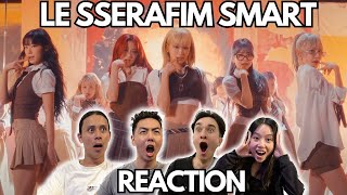 WE ARE SPEECHLESS!! | LE SSERAFIM (르세라핌) 'Smart'  MV + Special Performance REACTION!!