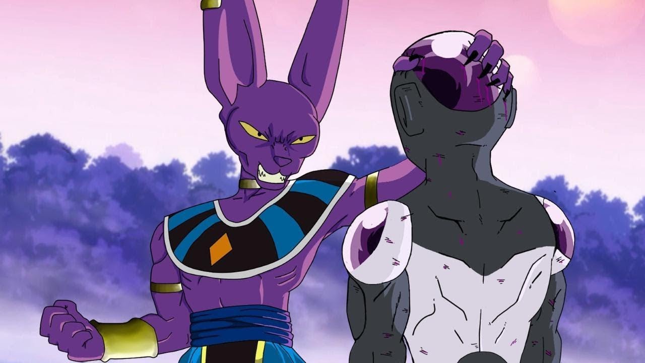 Bills se pone furioso después de que Freezer MATA al PEZ ORÁCULO (LUCHA ÉPICA)