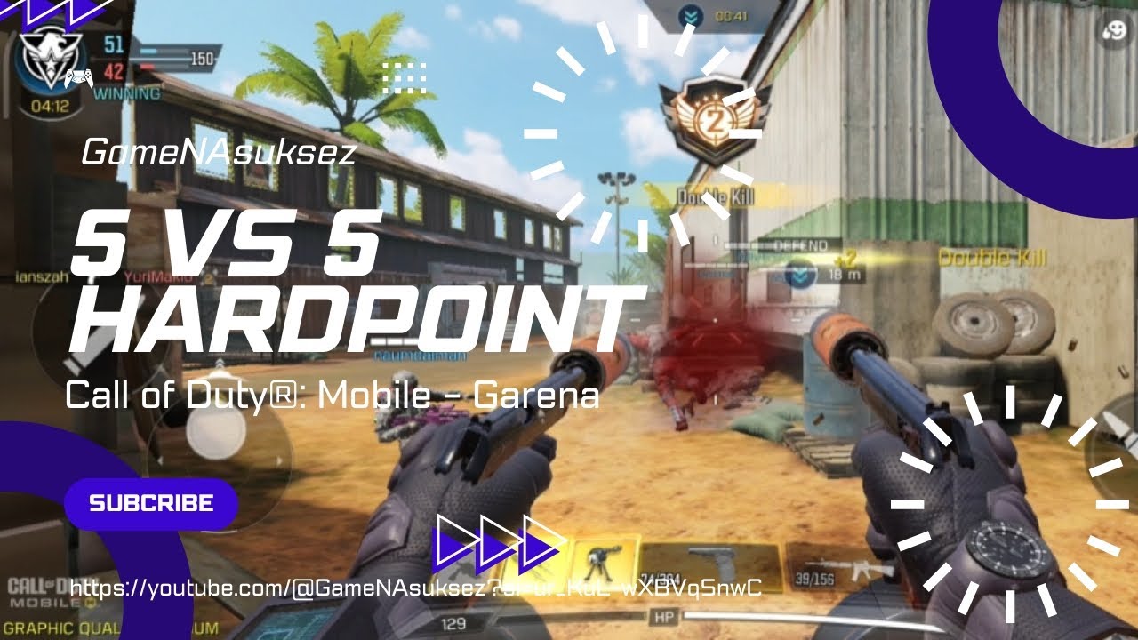 5 vs 5│Hardpoint│Call of Duty®: Mobile - Garena - YouTube