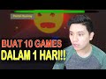CHALLENGE Bikin 10 Games Dalam 1 Hari!! (2 JAM KELAR!)