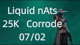 VALO POV【Liquid nAts】Cypher 25Kills Corrode 07/02#valorant #valorantclips