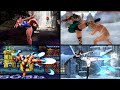 Hyakuretsukyaku compilation in fighting games