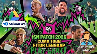 Cara Install PES 2013 Update Patch | Mode Football 2026 | ISN Patch