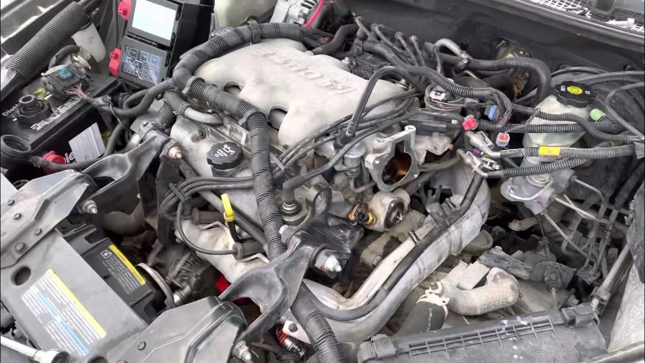 2004 Chevy impala thermostat 3.4 - YouTube
