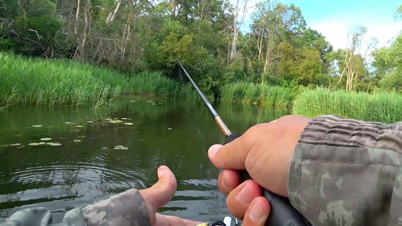 ПРОЛЕЗ СКВОЗЬ ЗАРОСЛИ И ПОПАЛ НА КЛЕВ РАЗНОЙ РЫБЫ. Рыбалка на спиннинг ...