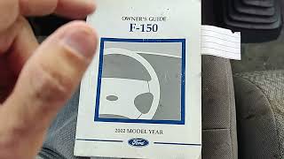 2002 Ford F150 Owners Manual : Correct way to Reset Anti Theft and Key Fob