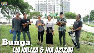 Lia Haliza Pengamen Viral Bunga Cover  Pengamen Pagoda